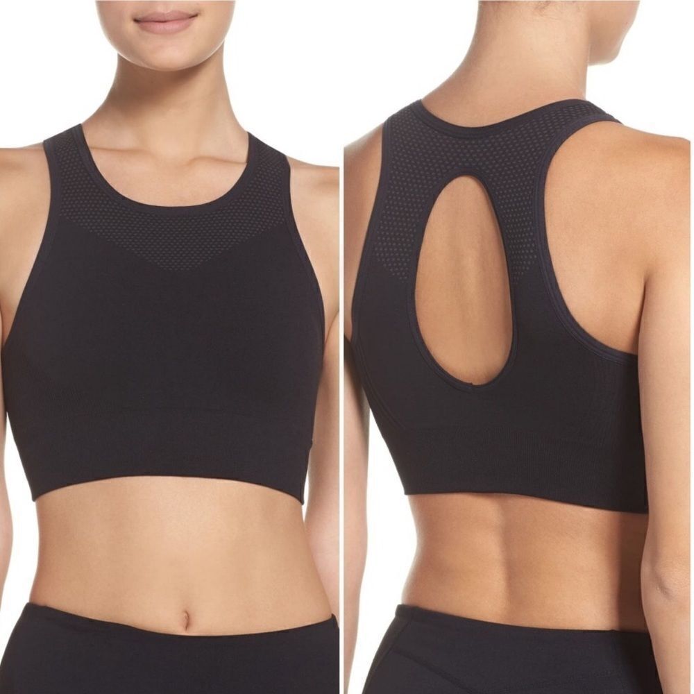 Zella Body Fusion Black Sports Bra Size Extra Small